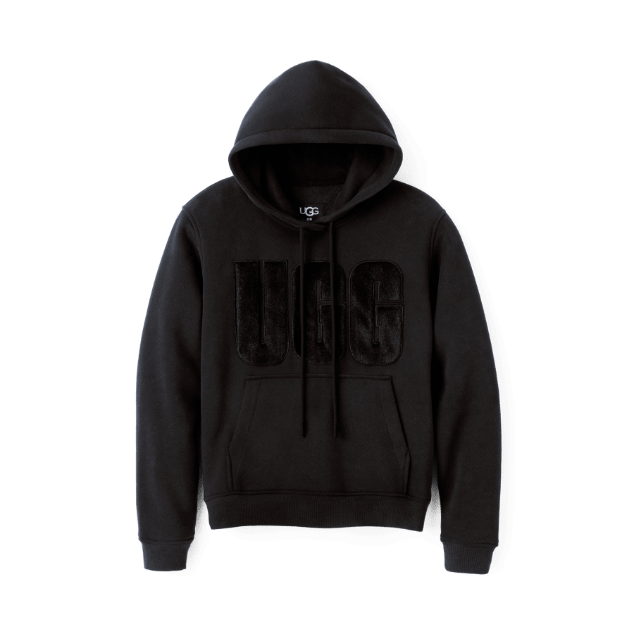 Ugg fuzzy logo sweatshirt hot sale
